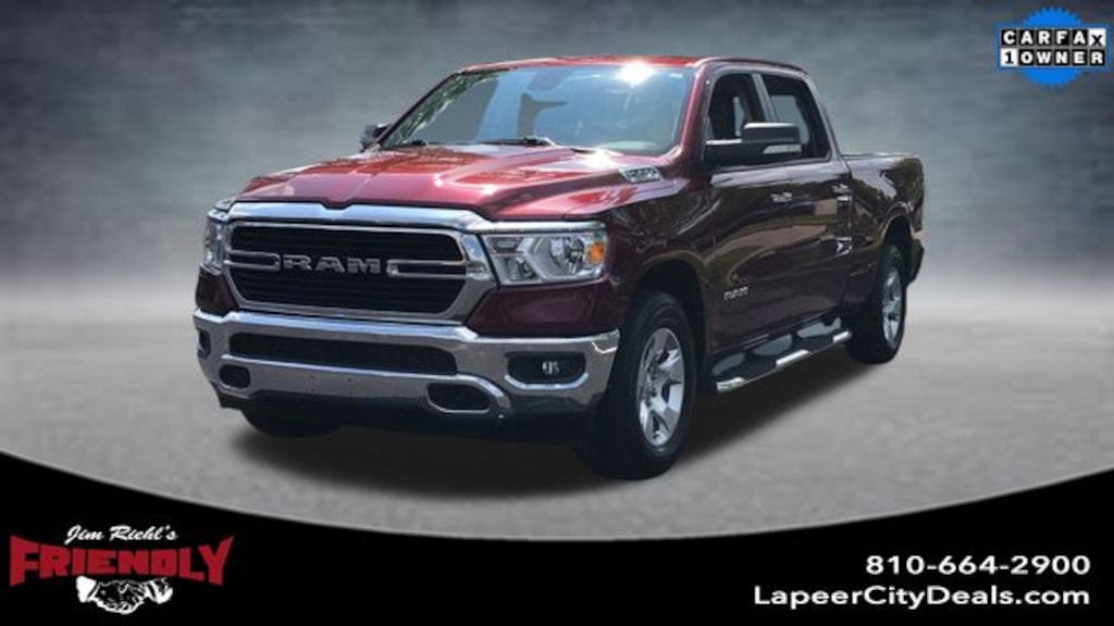 Used 2019 Ram 1500 Big Horn/Lone Star Big Horn/Lone Star 4x4 Crew Cab 64 Box