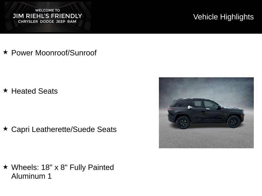 New 2025 Jeep Grand Cherokee Laredo Sport Utility