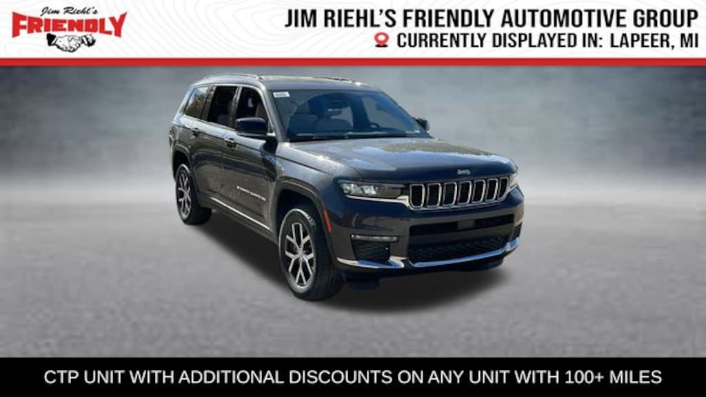 New 2025 Jeep Grand Cherokee L Limited Sport Utility