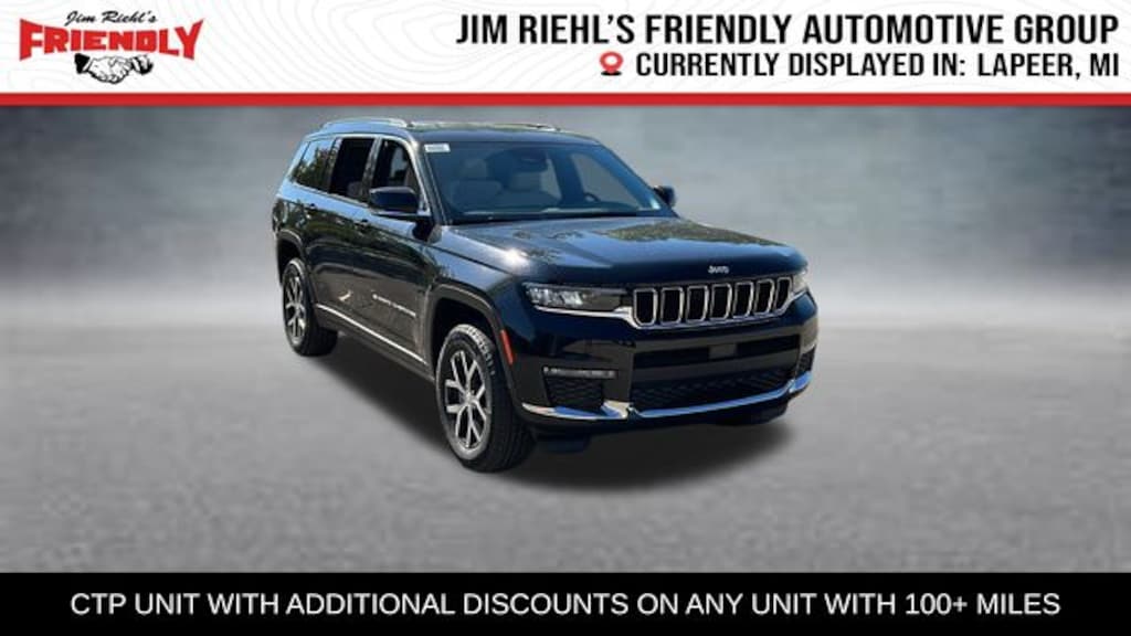 New 2025 Jeep Grand Cherokee L Limited Sport Utility