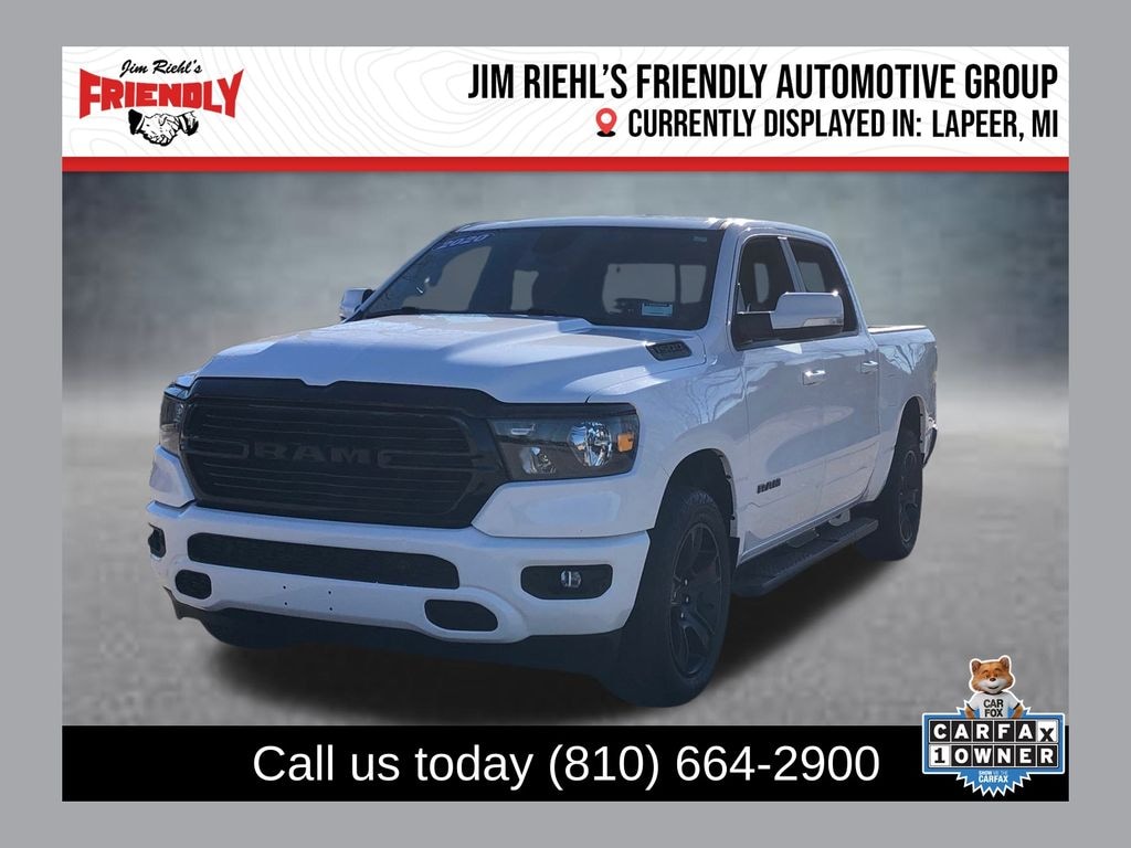Used 2020 Ram 1500 Big Horn Big Horn 4x4 Crew Cab 57 Box