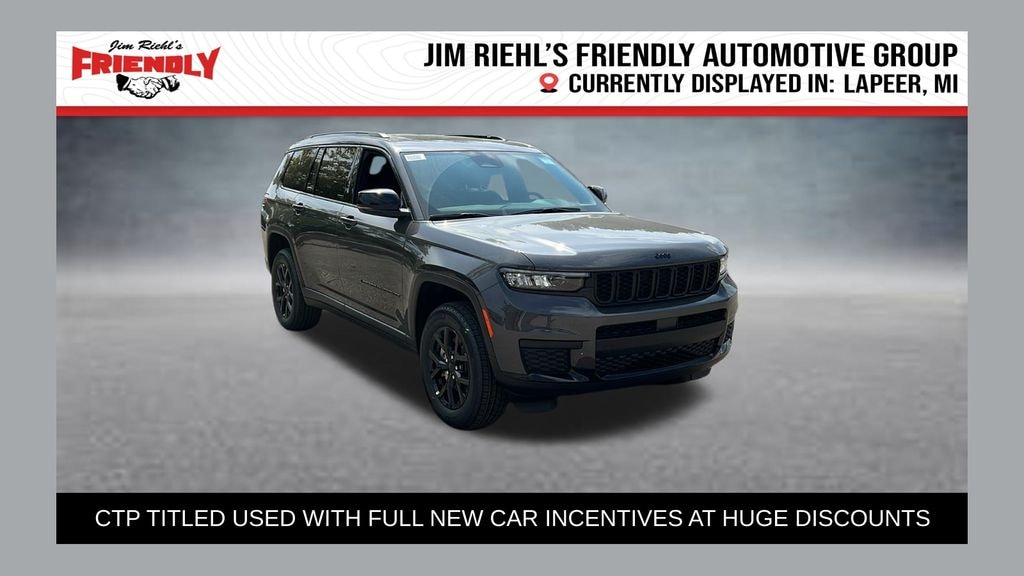New 2025 Jeep Grand Cherokee L Laredo Sport Utility