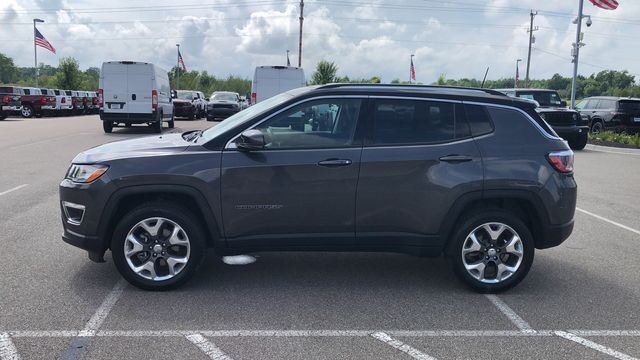 Certified 2020 Jeep Compass Limited with VIN 3C4NJDCB7LT222128 for sale in Lapeer, MI