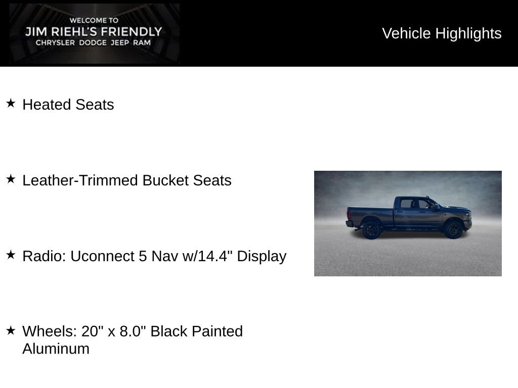 New 2026 Ram 2500 Laramie Pickup