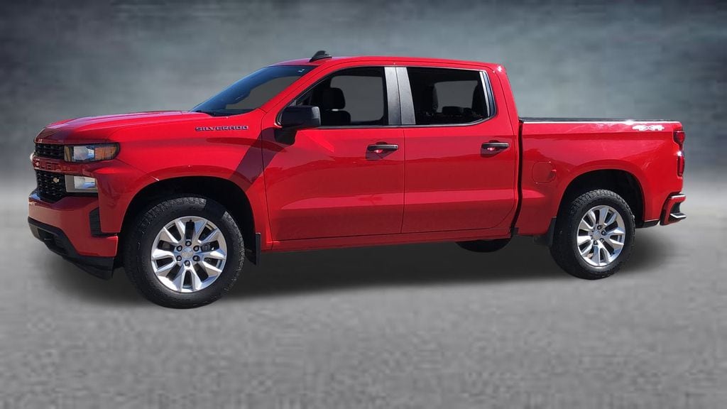 Used 2019 Chevrolet Silverado 1500 Custom 4WD Crew Cab 147 Custom