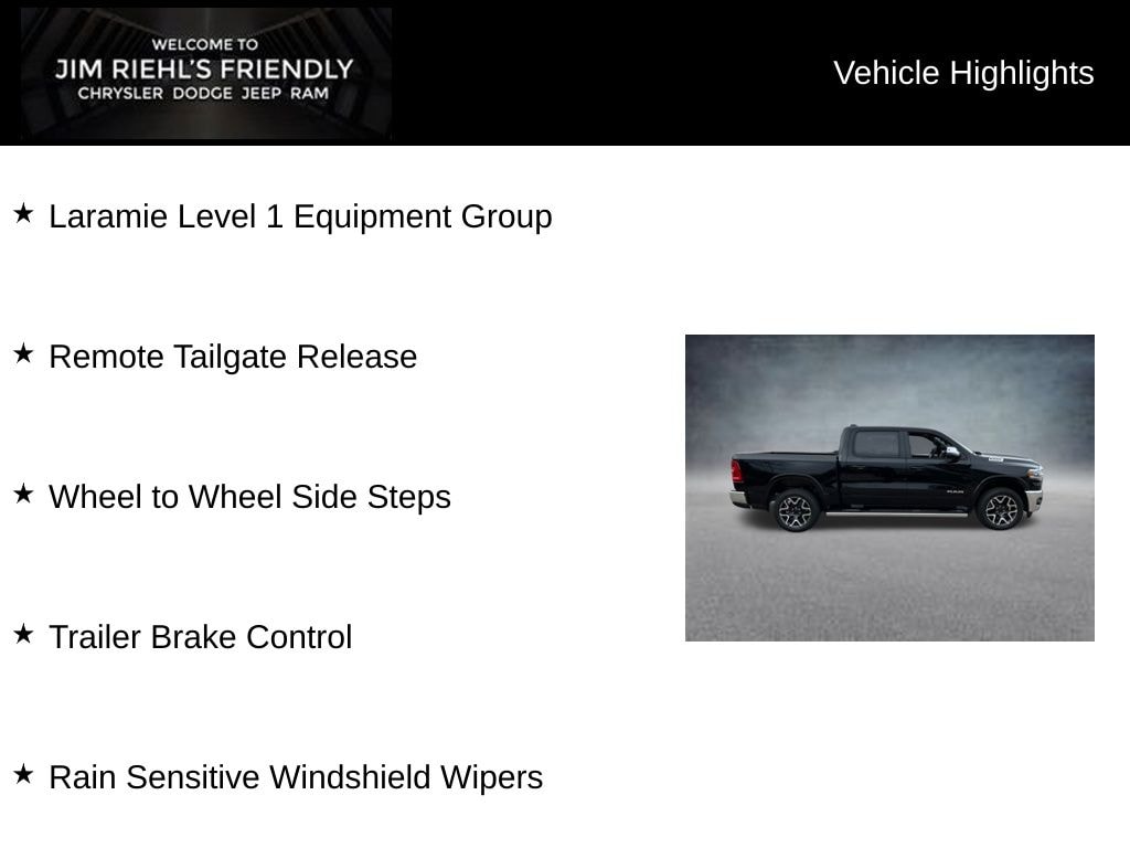 New 2026 Ram 1500 Laramie Pickup