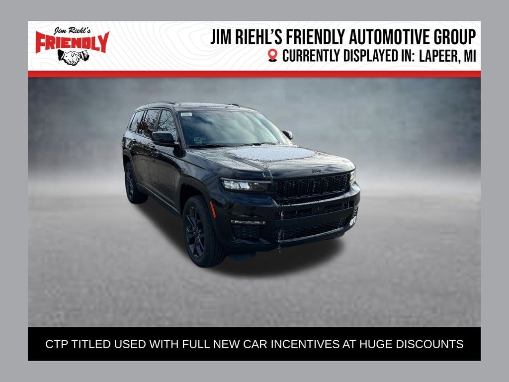 New 2025 Jeep Grand Cherokee L Limited Sport Utility