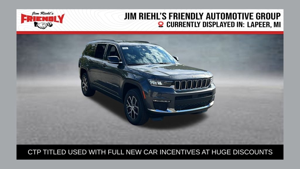 New 2025 Jeep Grand Cherokee L Limited Sport Utility