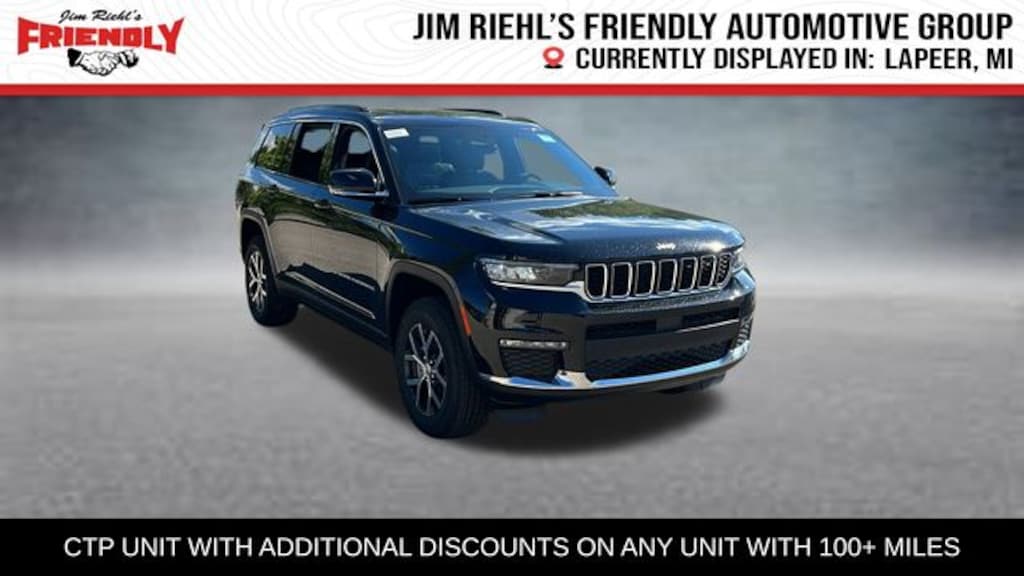 New 2025 Jeep Grand Cherokee L Limited Sport Utility