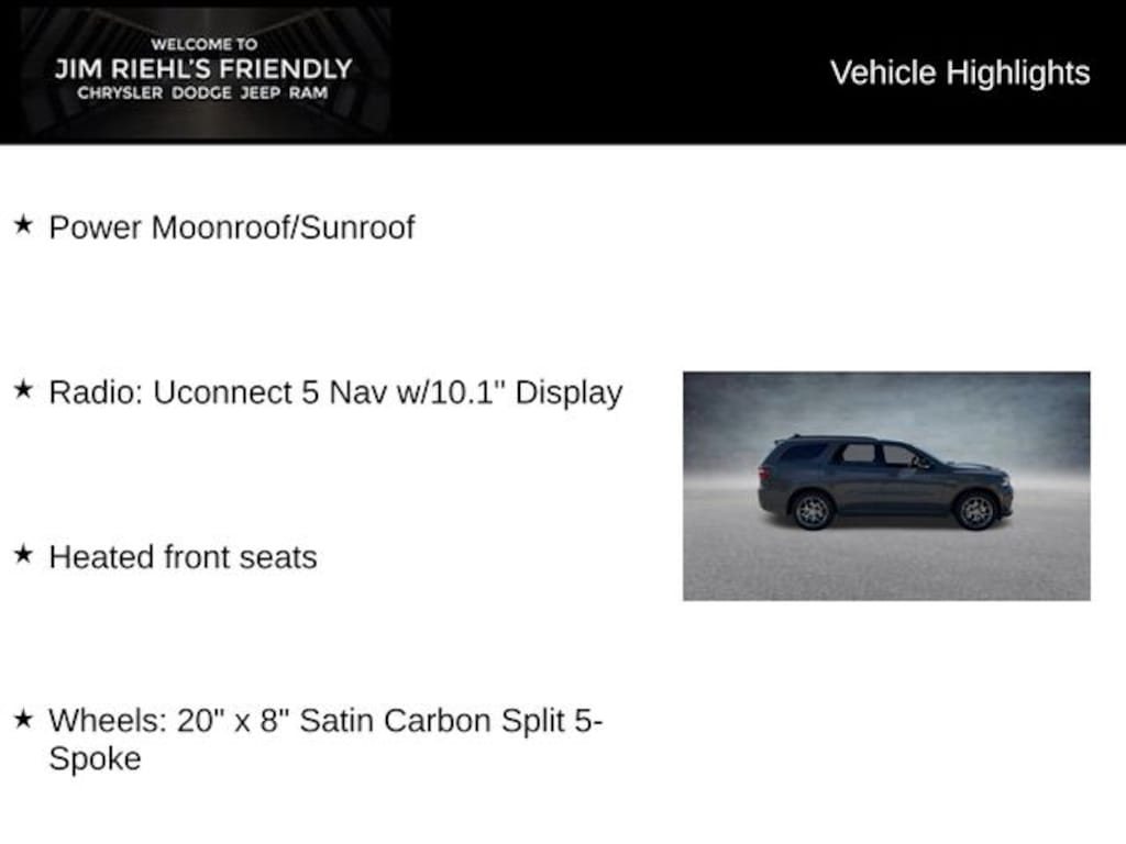 New 2026 Dodge Durango GT HEMI V8 Sport Utility