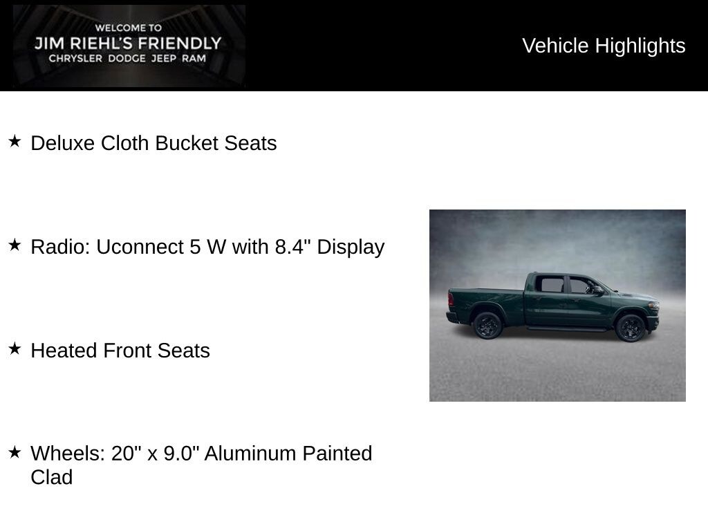 New 2027 Ram 1500 Big Horn/Lone Star Pickup