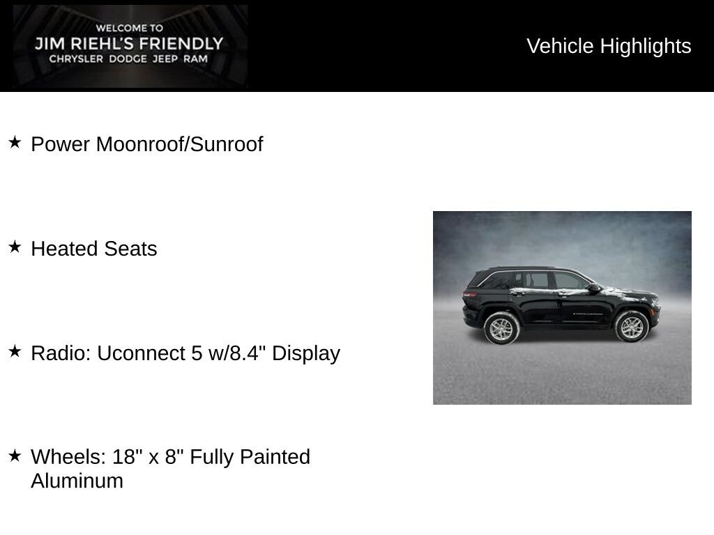 New 2025 Jeep Grand Cherokee Laredo Sport Utility