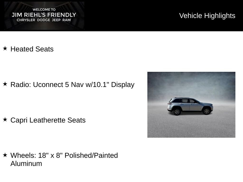 New 2025 Jeep Grand Cherokee Limited Sport Utility