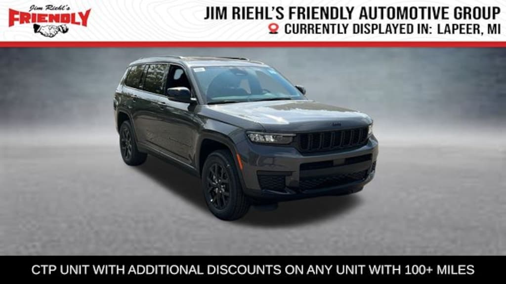 New 2025 Jeep Grand Cherokee L Laredo Sport Utility
