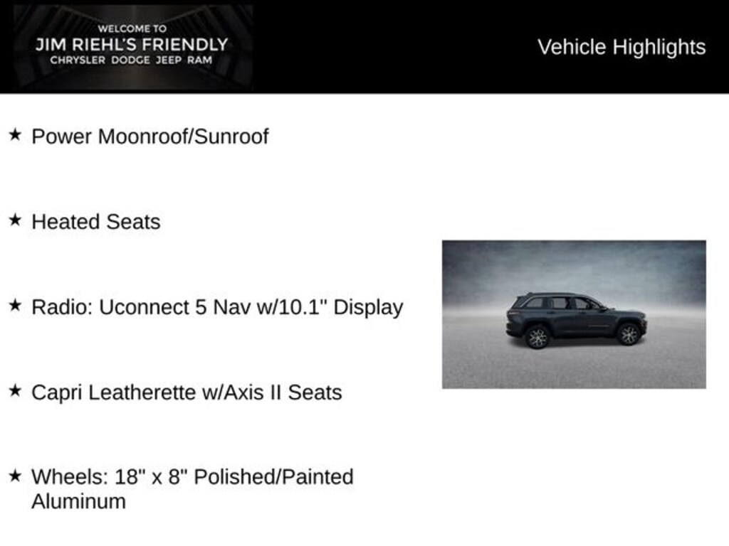 New 2025 Jeep Grand Cherokee Limited Sport Utility