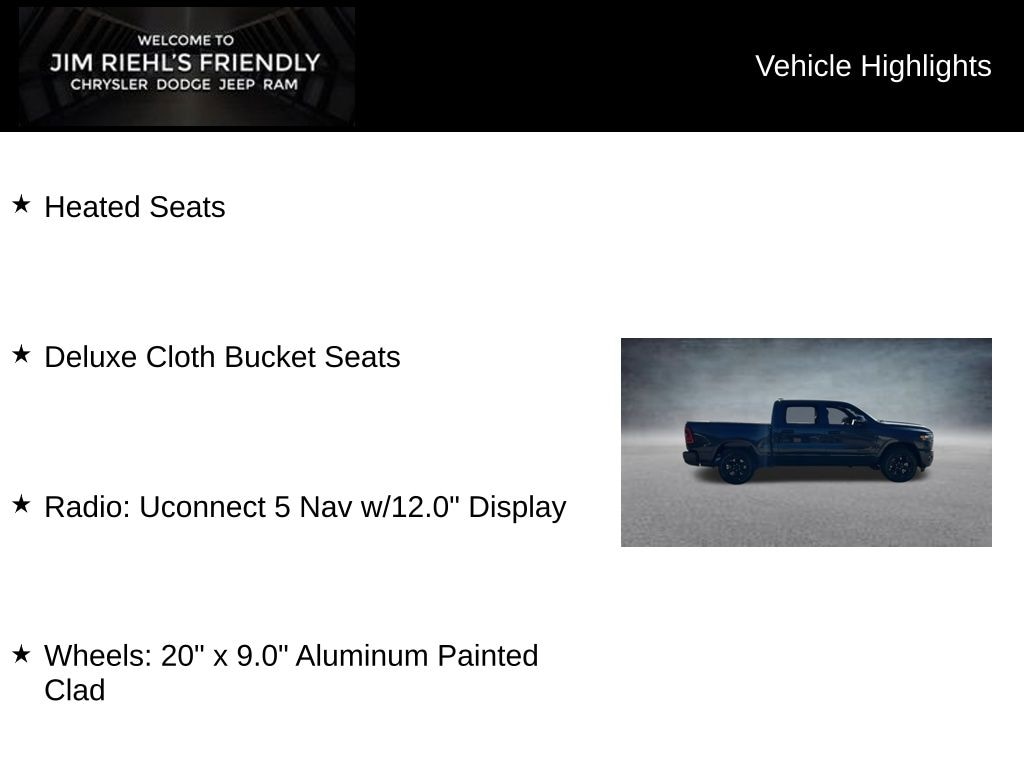 New 2025 Ram 1500 Big Horn/Lone Star Pickup
