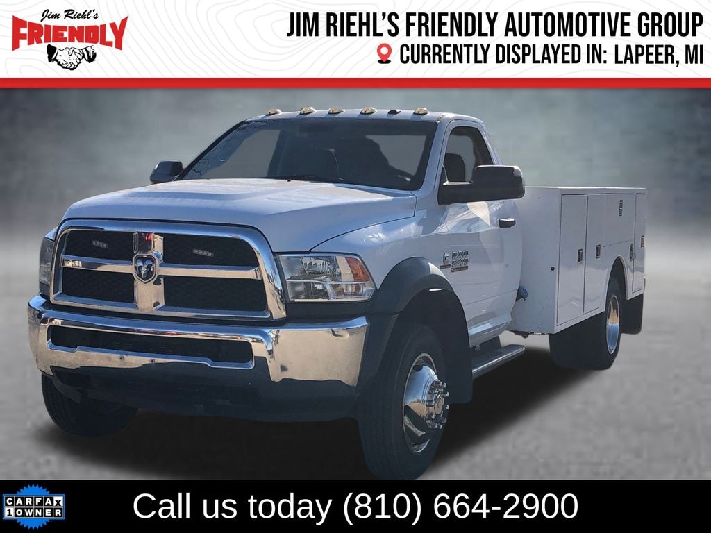 Used 2016 Ram 5500 Tradesman 4WD Reg Cab 168 WB 84 CA Tradesman