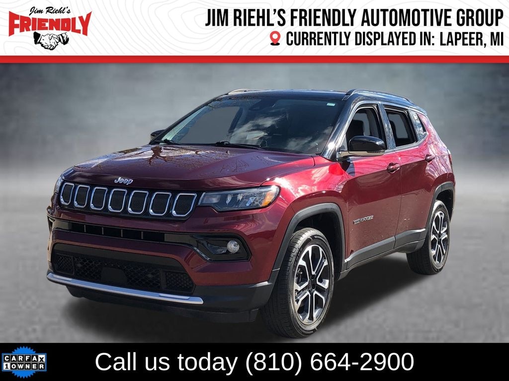 Certified 2022 Jeep Compass Limited Limited 4x4