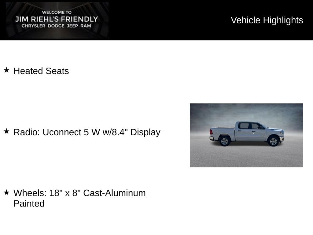 New 2025 Ram 1500 Big Horn/Lone Star Pickup