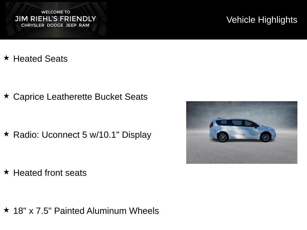 New 2026 Chrysler Pacifica Select Passenger Van