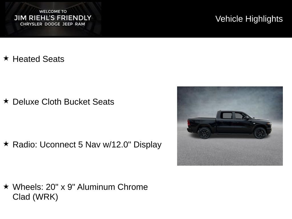 New 2026 Ram 1500 Big Horn/Lone Star Pickup