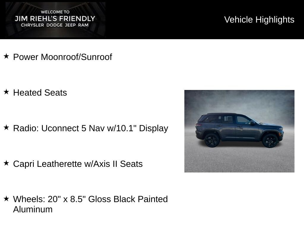 New 2025 Jeep Grand Cherokee Limited Sport Utility