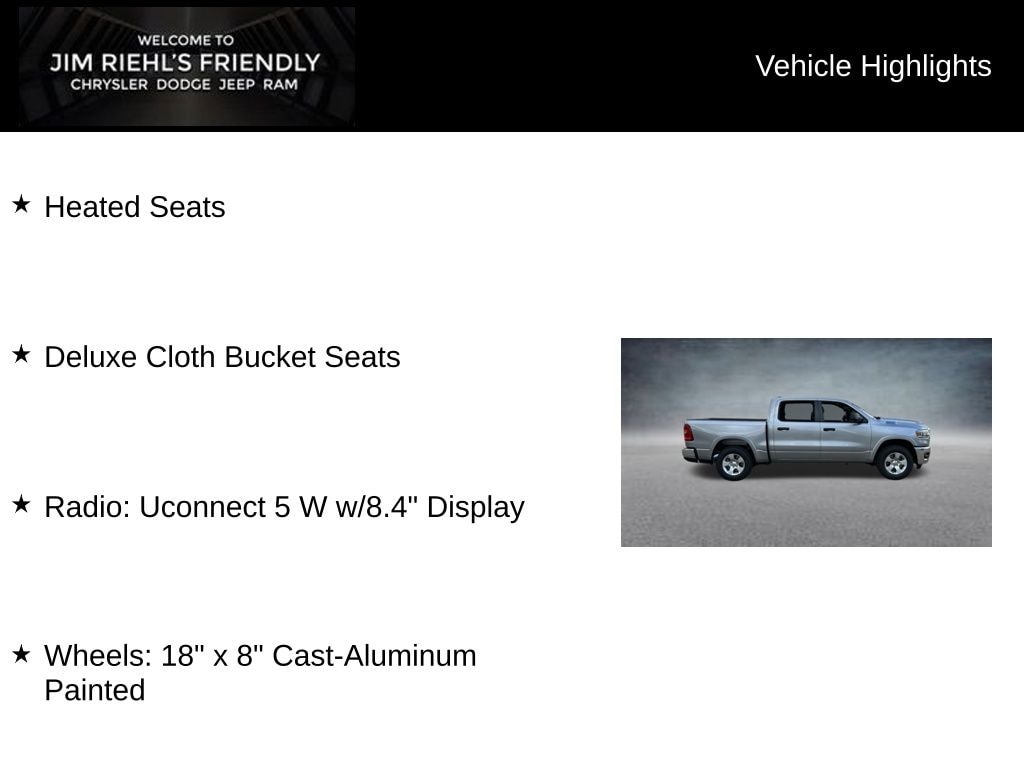 New 2025 Ram 1500 Big Horn/Lone Star Pickup