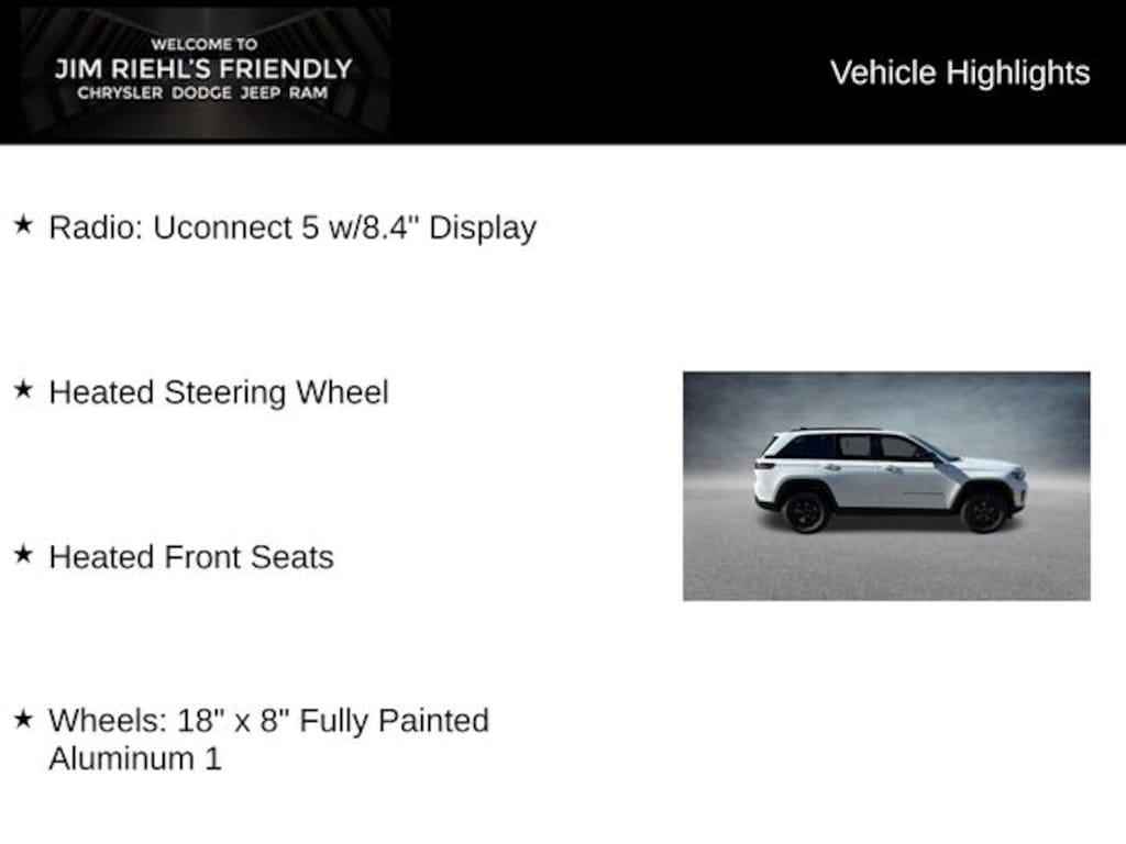 New 2025 Jeep Grand Cherokee Laredo Sport Utility