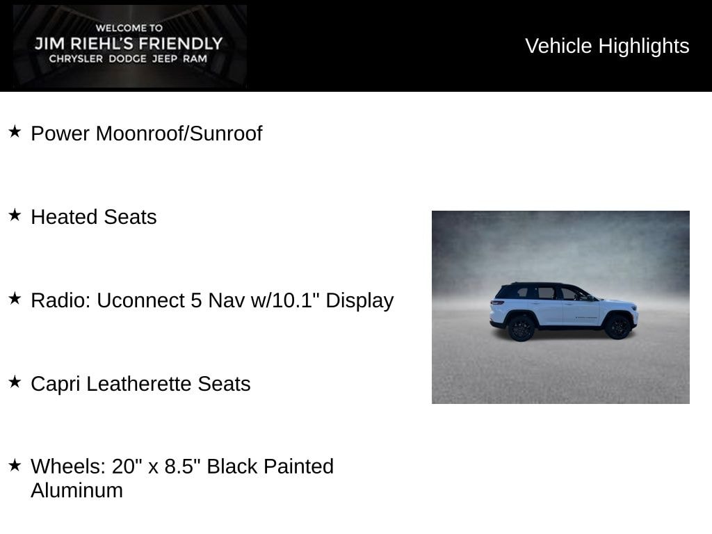 New 2025 Jeep Grand Cherokee Limited Sport Utility