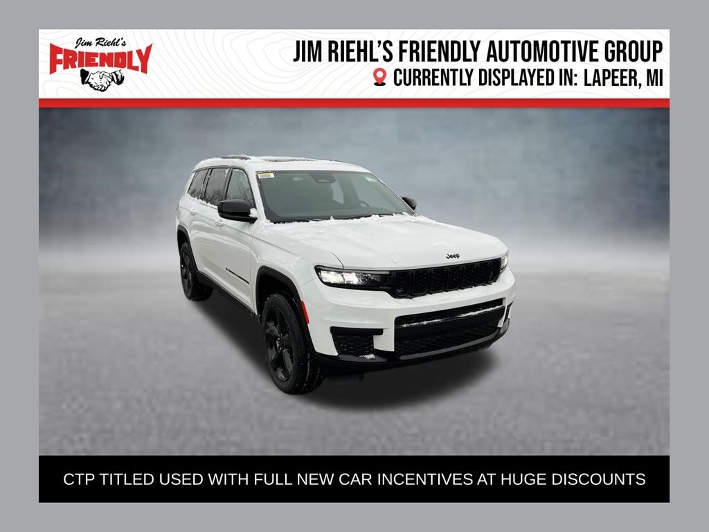 New 2025 Jeep Grand Cherokee L Laredo Sport Utility