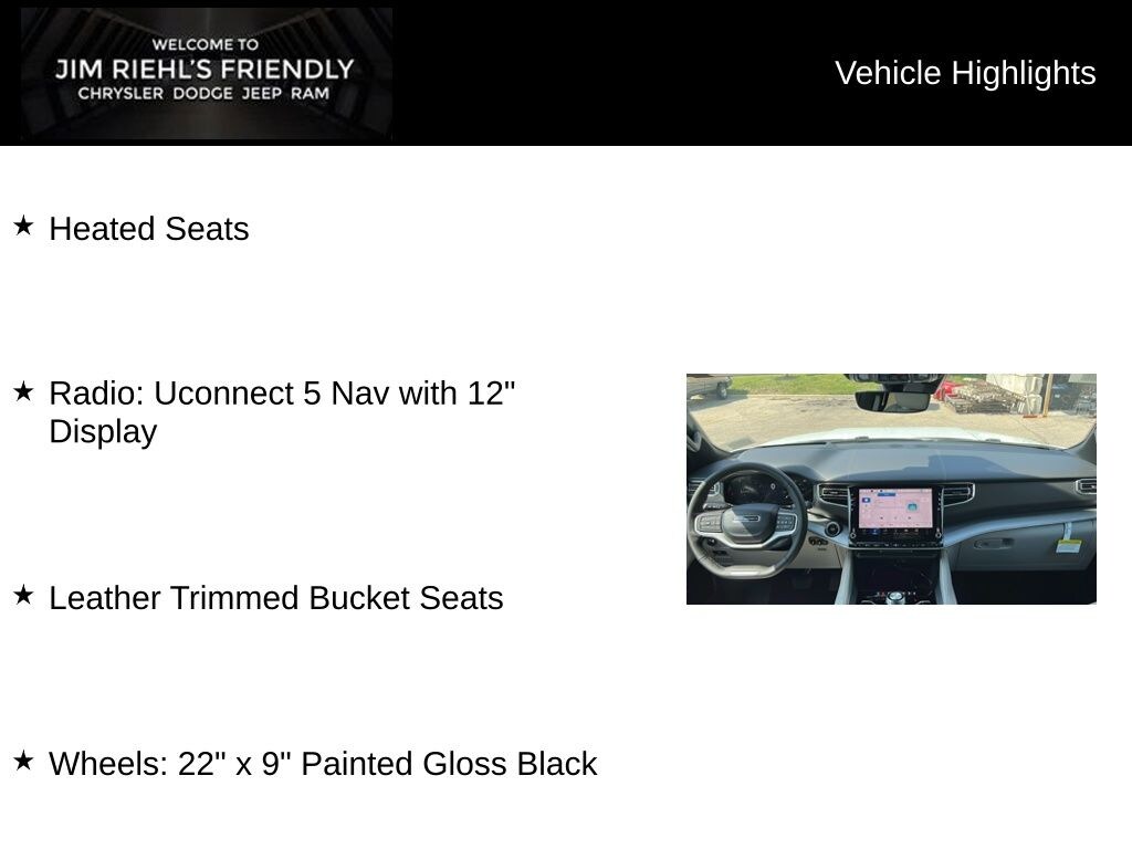 New 2026 Jeep Grand Wagoneer L Limited Sport Utility