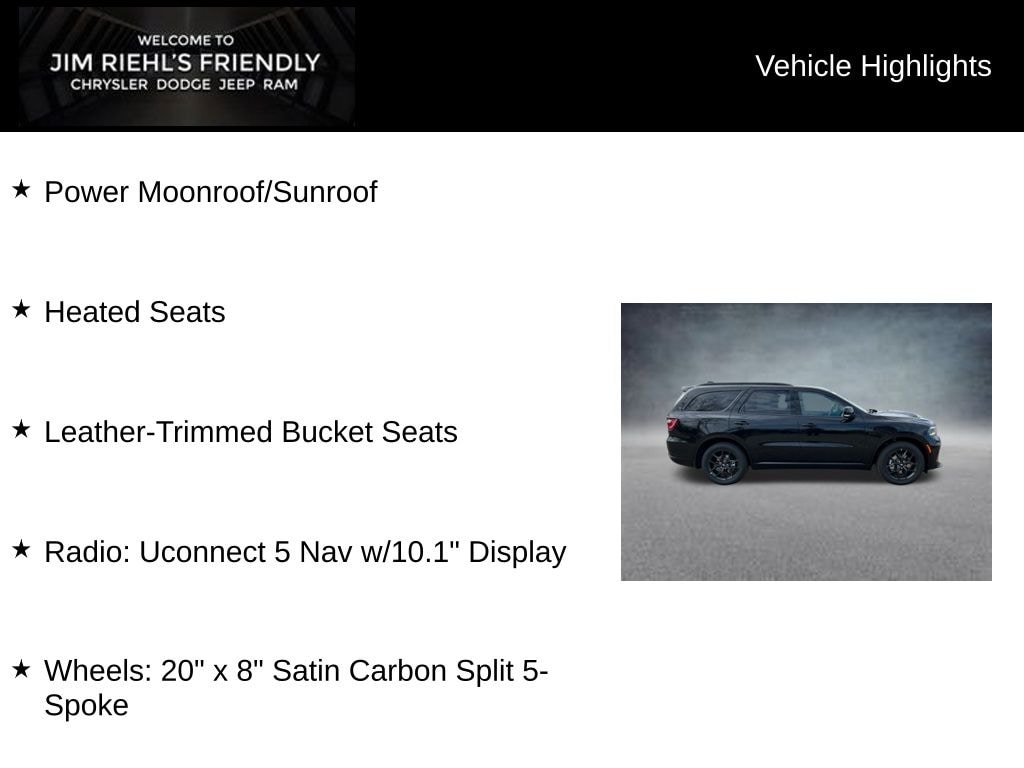 New 2026 Dodge Durango GT HEMI V8 Sport Utility