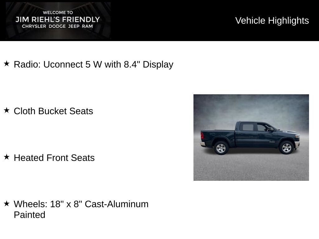 New 2026 Ram 1500 Big Horn/Lone Star Pickup