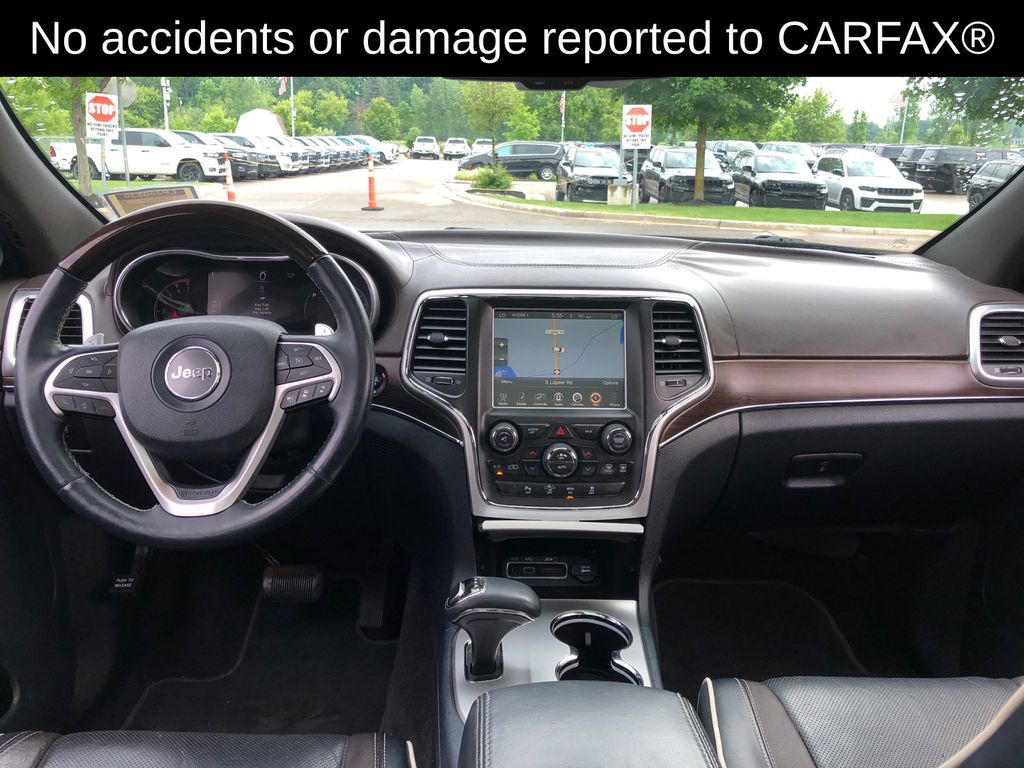 Used 2014 Jeep Grand Cherokee Overland with VIN 1C4RJFCT0EC423096 for sale in Lapeer, MI