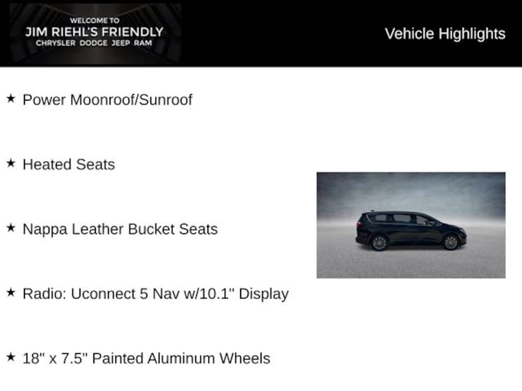 New 2026 Chrysler Pacifica Limited Passenger Van