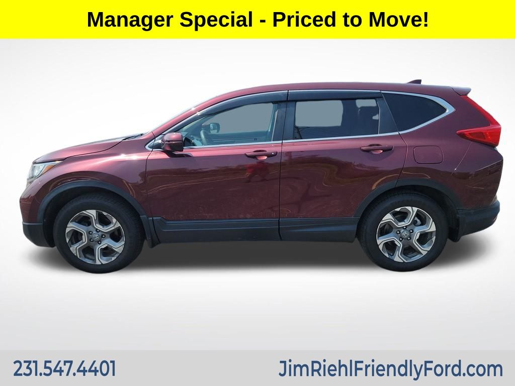 Used 2017 Honda CR-V EX with VIN 2HKRW2H57HH626094 for sale in Charlevoix, MI