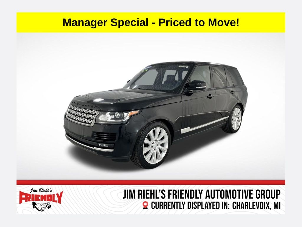 2016 Land Rover Range Rover Supercharged