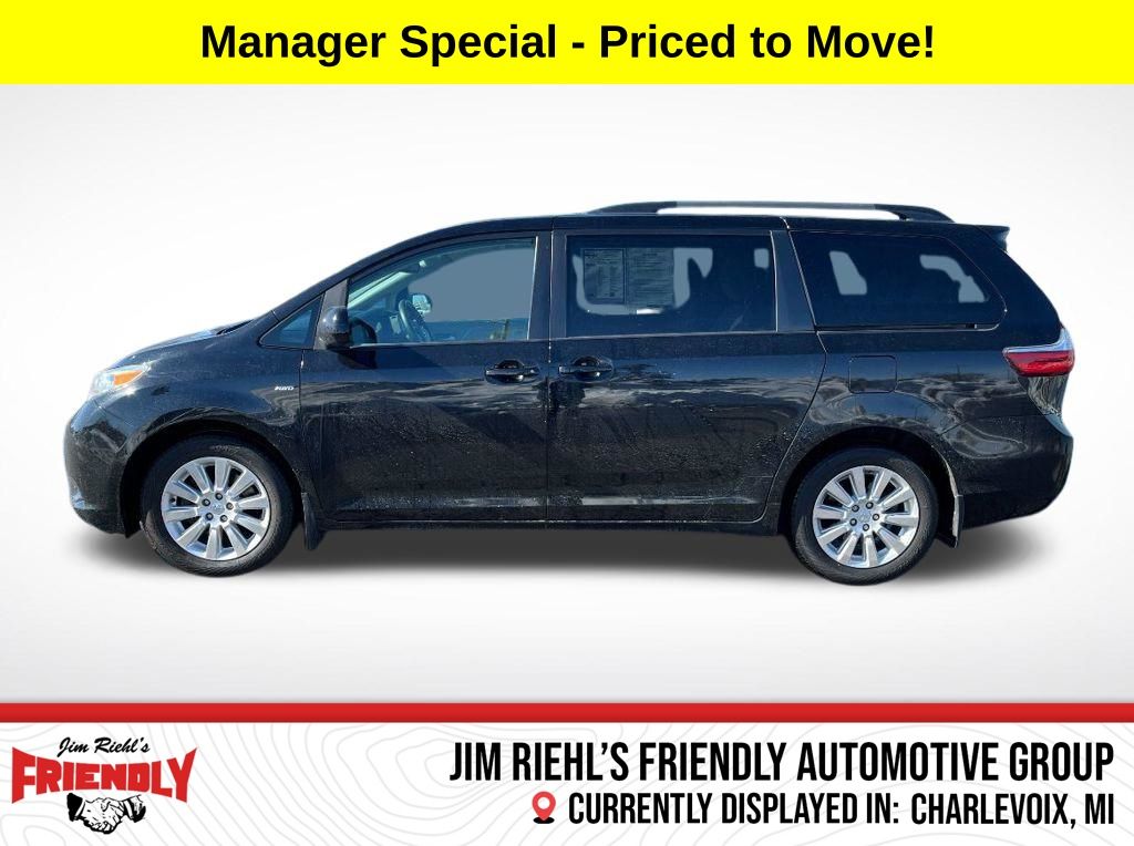 Used 2016 Toyota Sienna LE with VIN 5TDJK3DC7GS134600 for sale in Charlevoix, MI