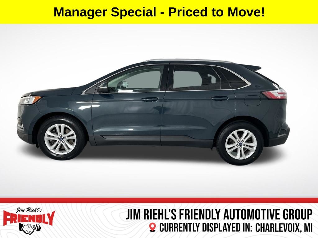 Used 2019 Ford Edge SEL with VIN 2FMPK4J97KBC61376 for sale in Charlevoix, MI
