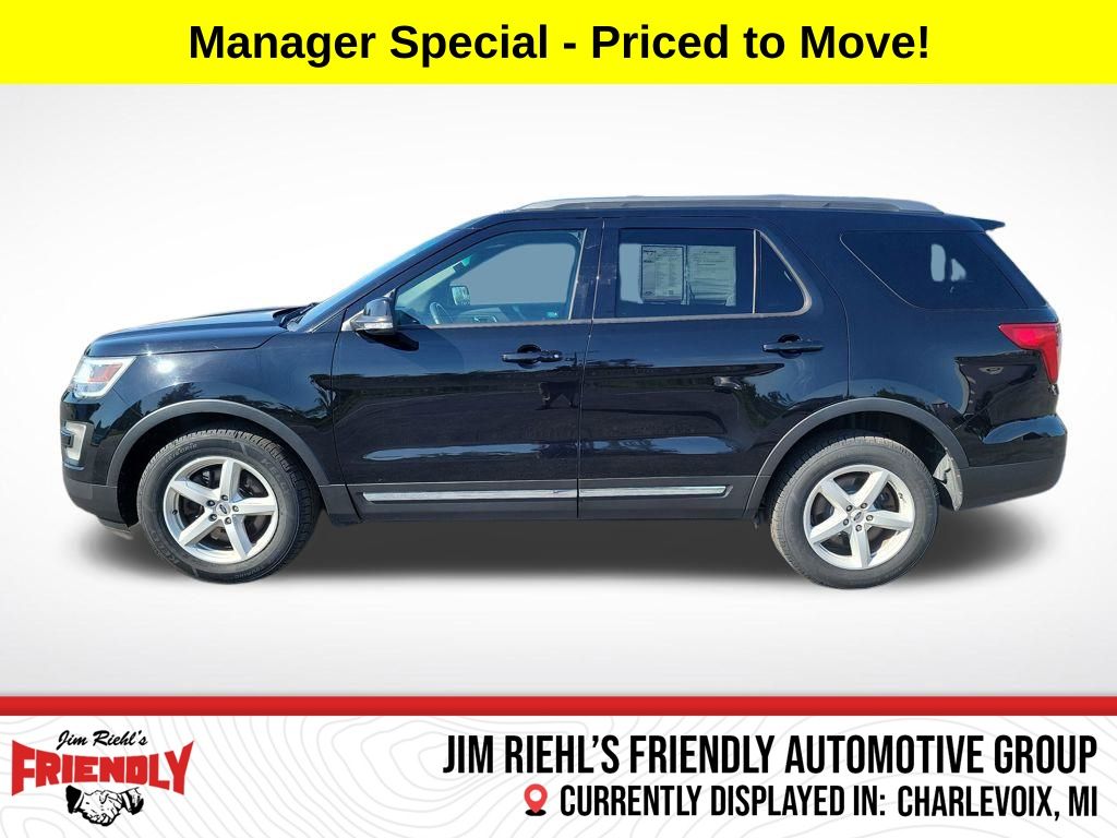 Used 2016 Ford Explorer XLT with VIN 1FM5K8D86GGB85702 for sale in Charlevoix, MI