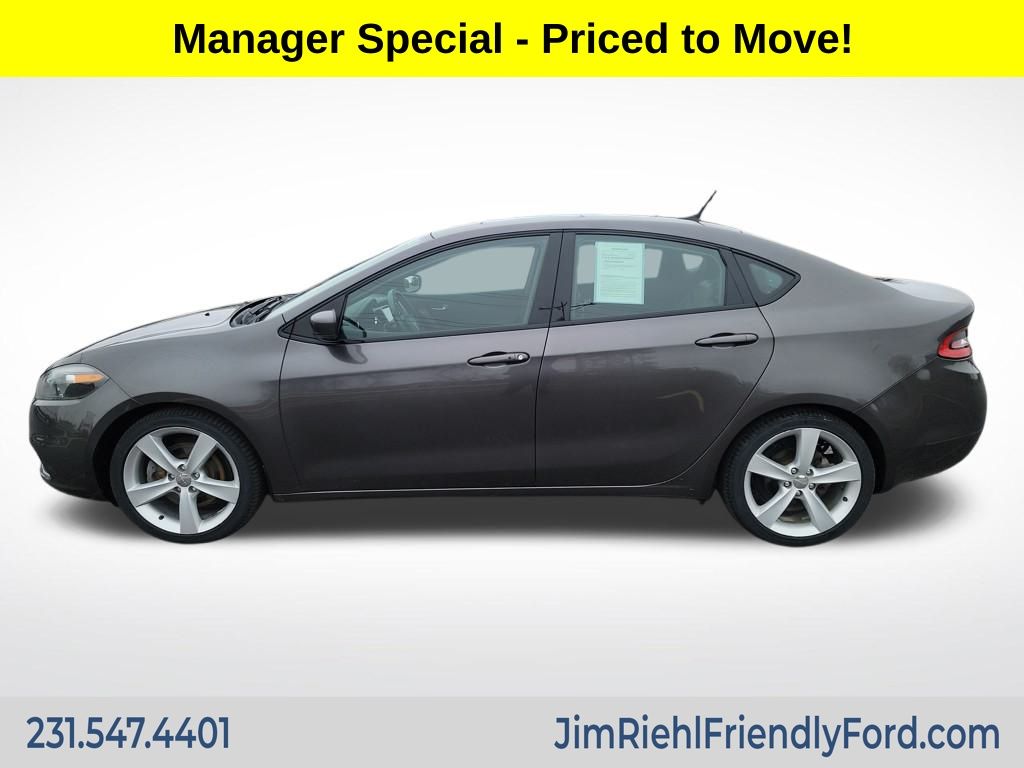 Used 2015 Dodge Dart GT with VIN 1C3CDFEB2FD187312 for sale in Charlevoix, MI