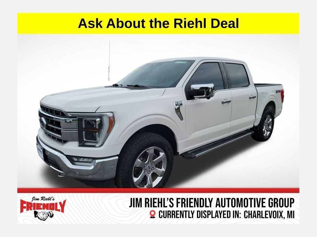 Used 2021 Ford F-150 Lariat Truck SuperCrew Cab