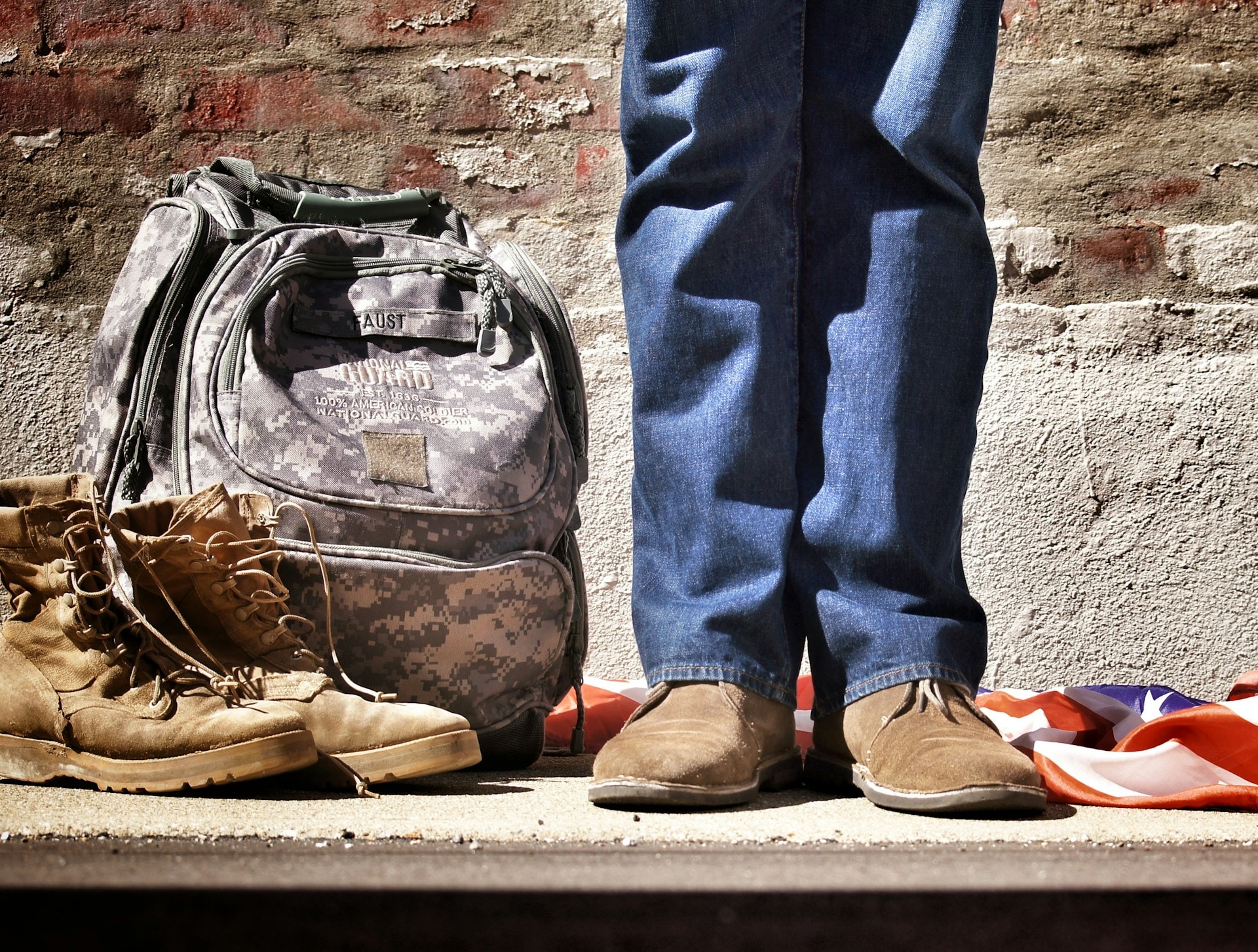 Veteran stock image by Benjamin Faust