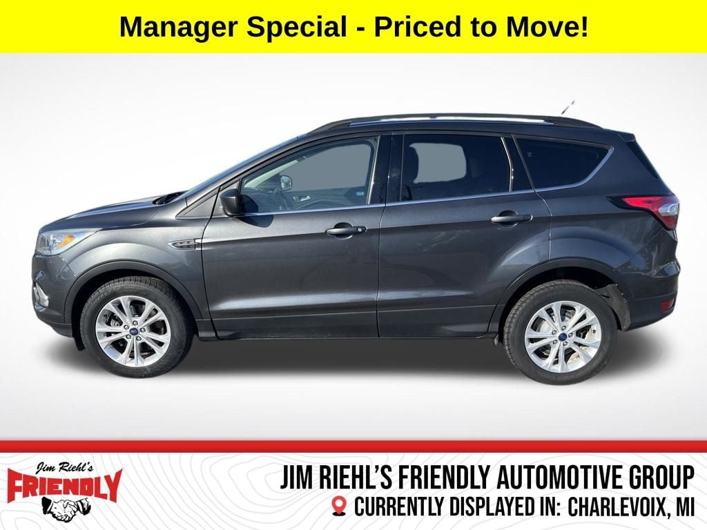Used 2017 Ford Escape SE with VIN 1FMCU9G92HUC62578 for sale in Charlevoix, MI