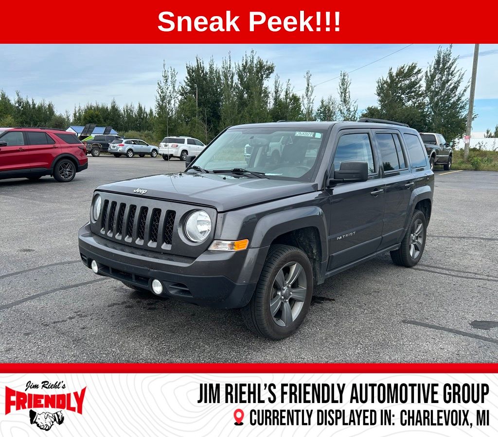 Used 2015 Jeep Patriot Latitude with VIN 1C4NJRFB5FD109751 for sale in Charlevoix, MI