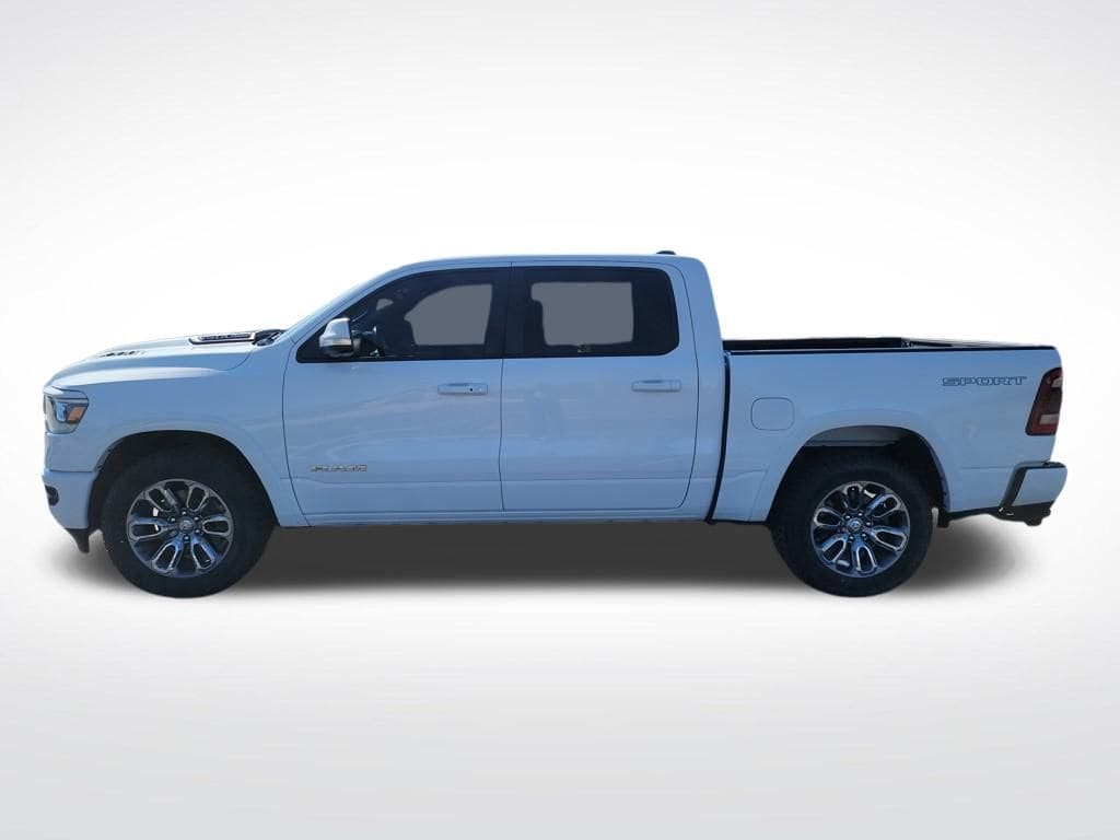 Used 2021 RAM Ram 1500 Pickup Laramie with VIN 1C6SRFJT8MN773860 for sale in Charlevoix, MI