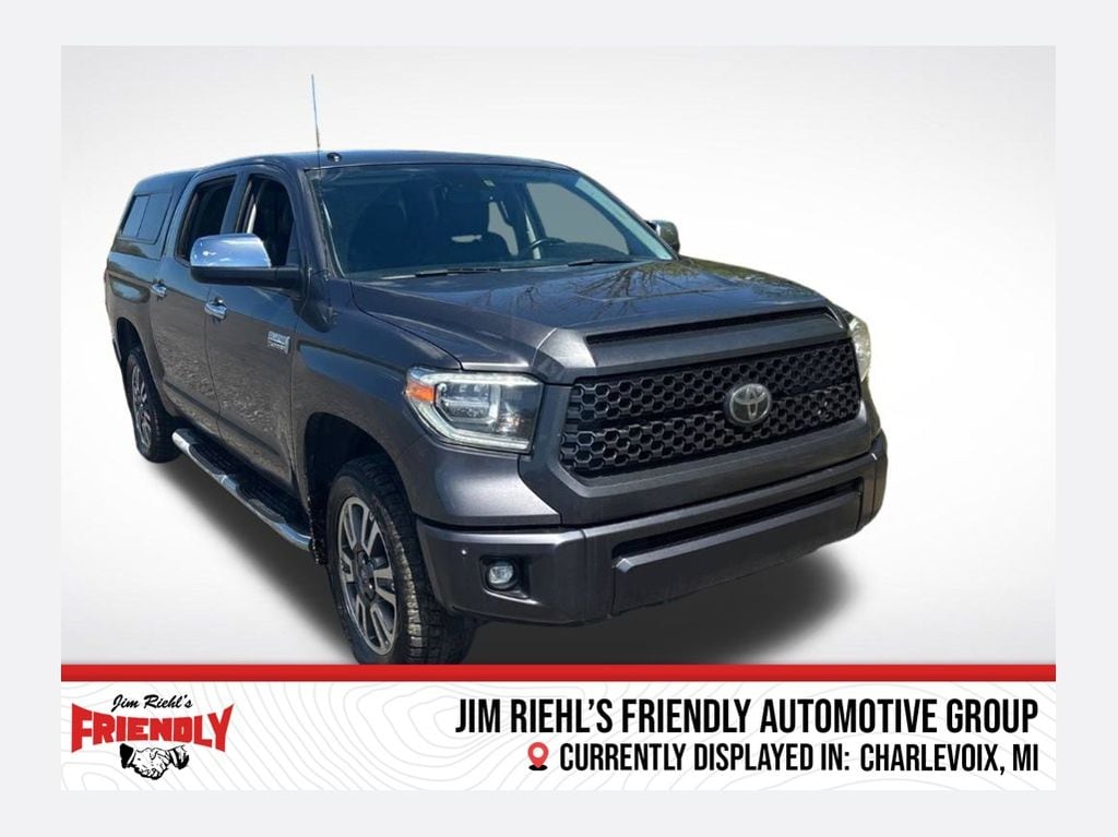 2018 Toyota Tundra Platinum 5.7L 4WD Crew Max Short Bed's photo