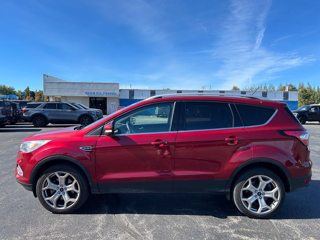 Used 2018 Ford Escape Titanium with VIN 1FMCU9J93JUA66678 for sale in Charlevoix, MI