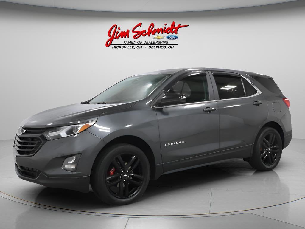 Used 2021 Chevrolet Equinox LT with VIN 3GNAXUEV6ML380764 for sale in Hicksville, OH