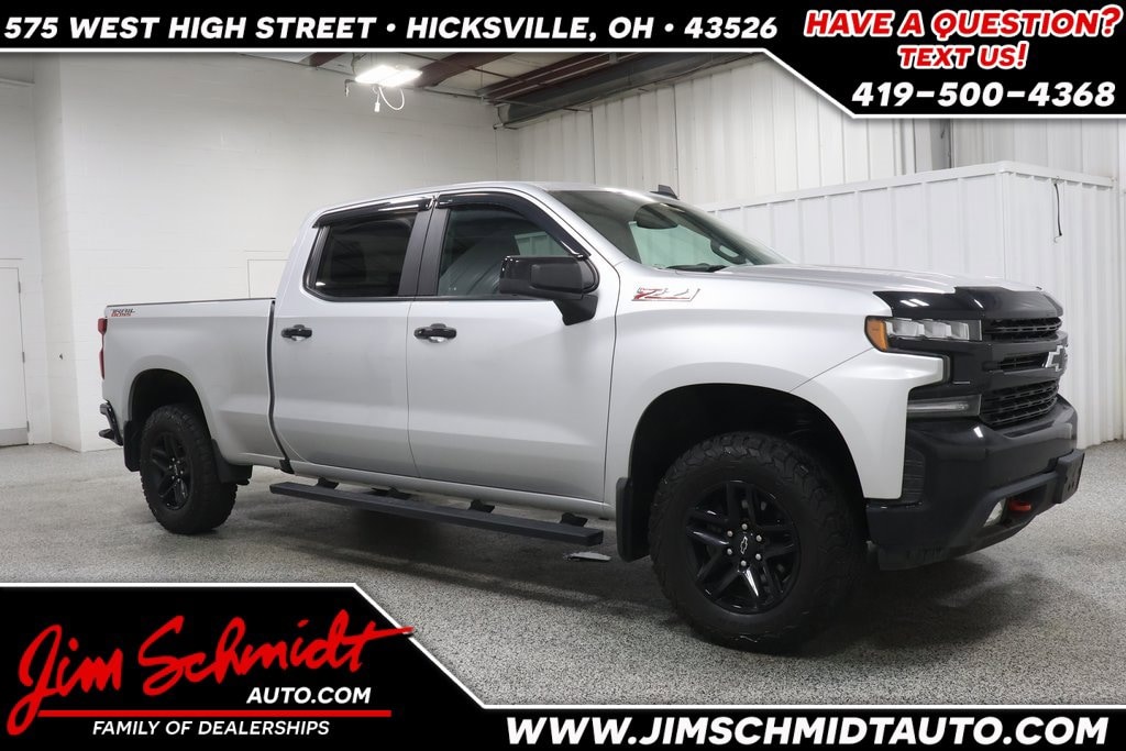 Used 2021 Chevrolet Silverado 1500 LT Trail Boss Truck Crew Cab
